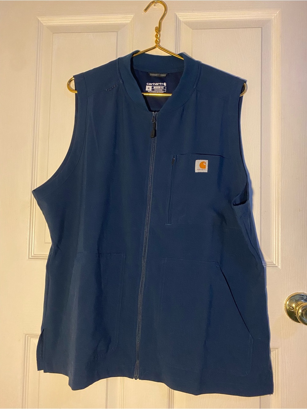 2 Carhartt Force Cross-Flex Lightweight Scrub Vests